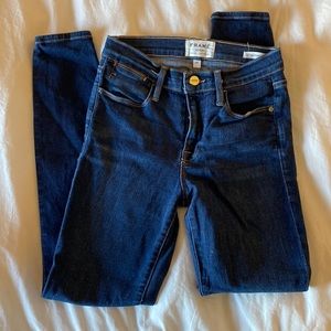 Frame Denim Le High skinny crop